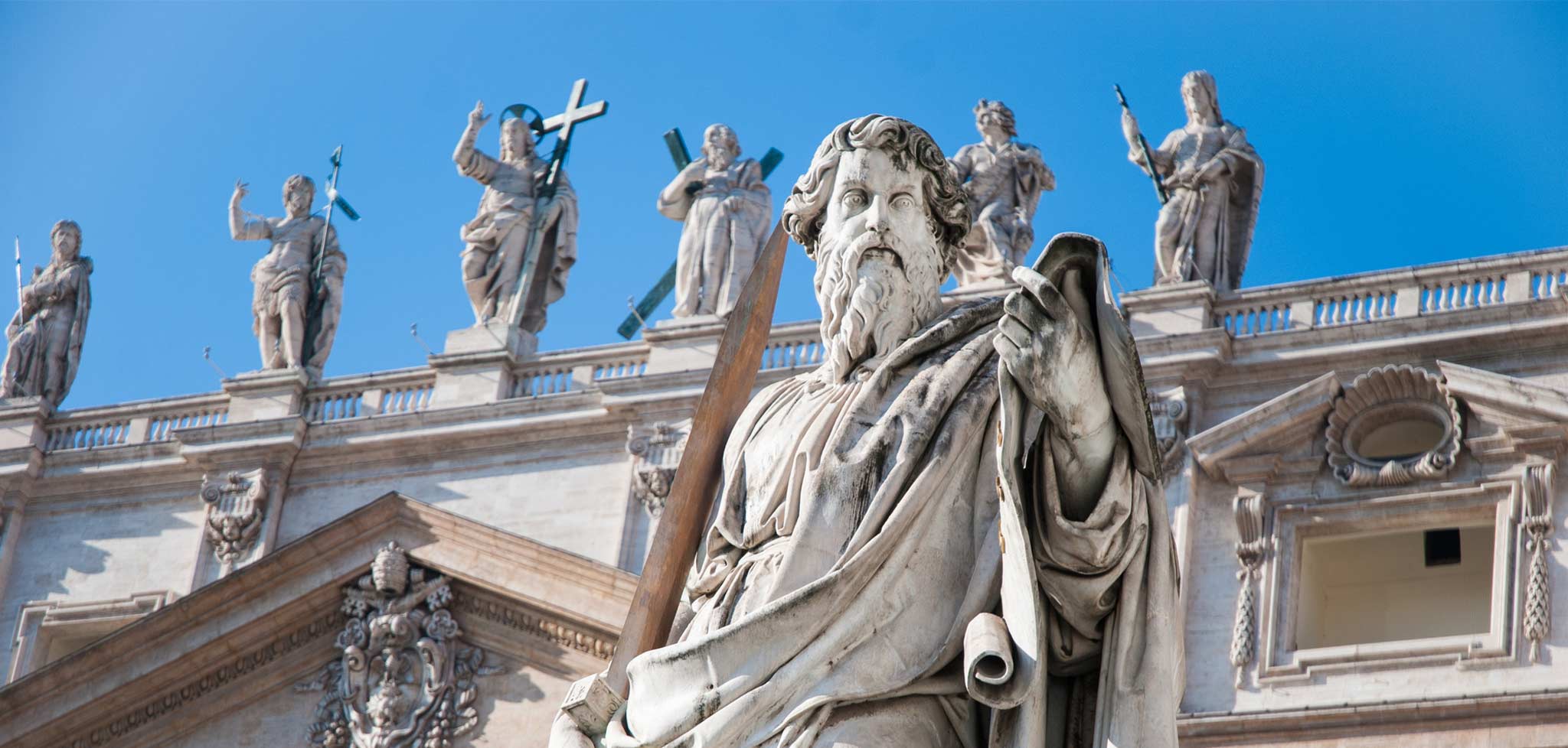 Apostle Paul statue