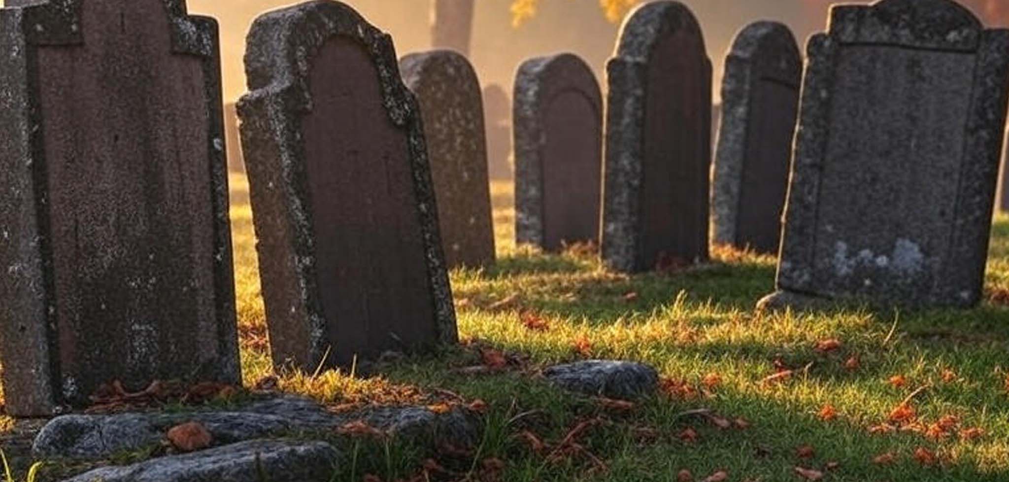 Old cemetery created by Grok